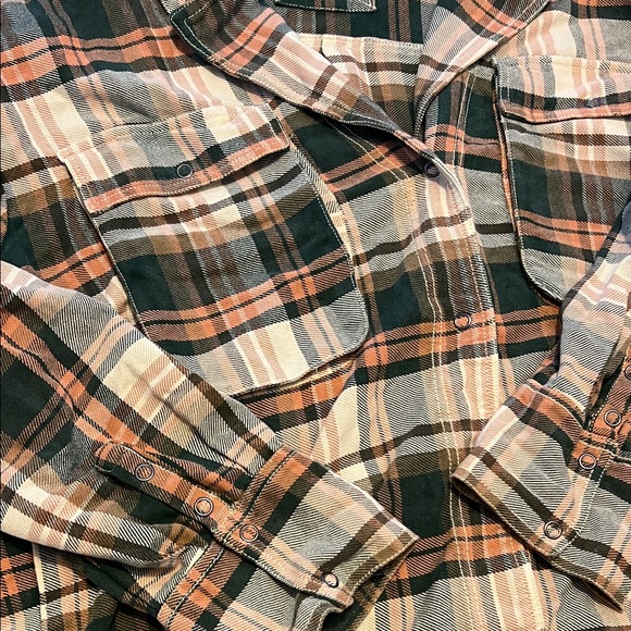 Free People We the Free Izzie Cargo Plaid shirt - Picture 4 of 4